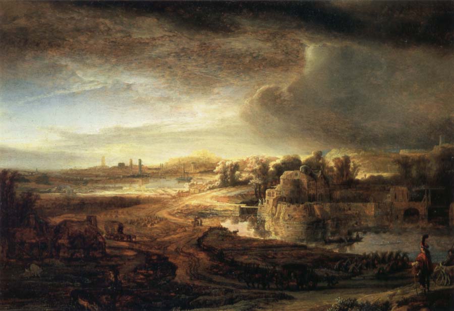 Landscape with a Coach